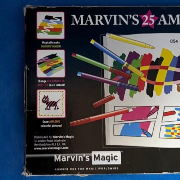 MARVIN'S 25 PACK AMAZING MAGIC PENS / MAGIC ART MAGIC PENS PLUS ERASABLE PENS!! - Picture 7 of 15